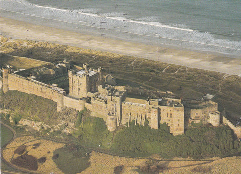 POSTAL B6648: NORTHUMBERLAND: BAMBURGH CASTLE