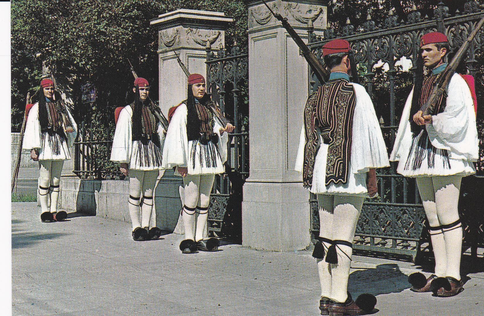 POSTAL B6649: ATENAS: EVZONES