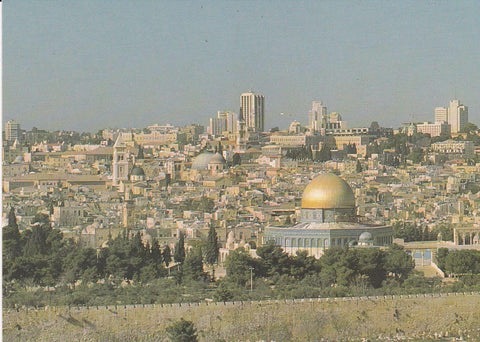 POSTAL B6654: JESURALEM: CIUDAD ANTIGUA 
