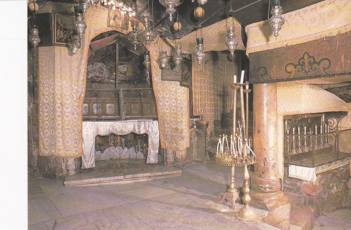 POSTAL B6657: JESURALEM: BELEN