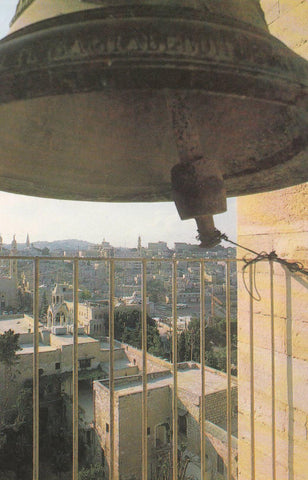 POSTAL B6661: JESURALEM: CAMPANAS DE BELEN