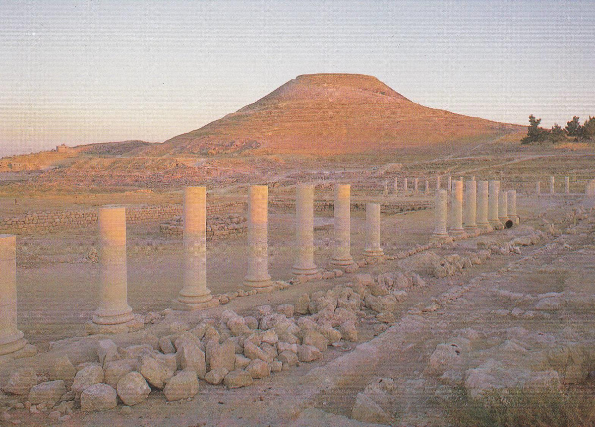 POSTAL B6666:JESURALEM: BELEN. HERODIUM