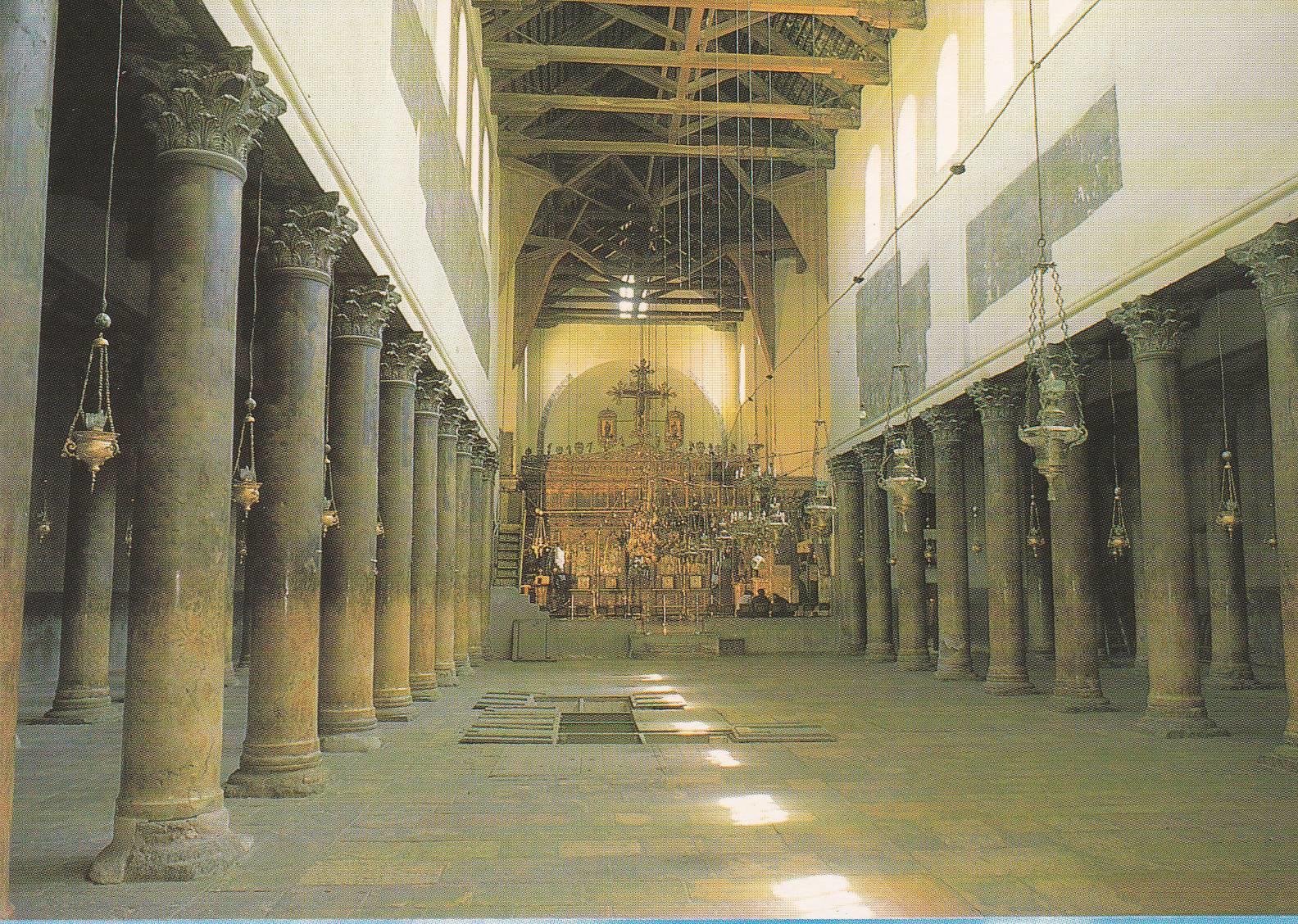 POSTAL B6674: JESURALEM: CIUDAD ANTIGUA. IGLESIA NATVIDAD
