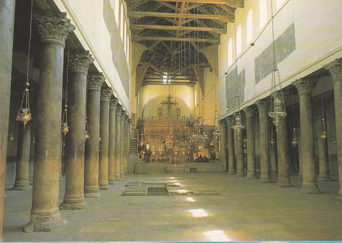 POSTAL B6674: JESURALEM: CIUDAD ANTIGUA. IGLESIA NATVIDAD