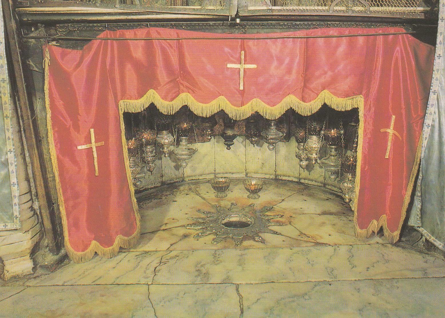 POSTAL B6679: JESURALEM: BELEN. ESTRELLA DE BELEN