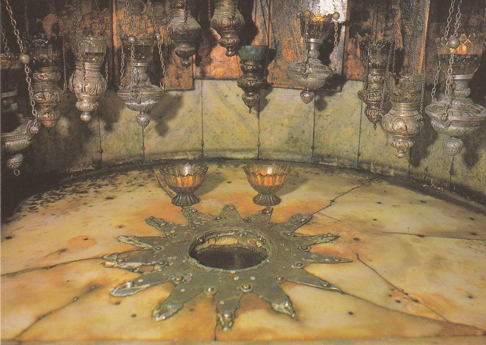 POSTAL B6680: JESURALEM: BELEN. ESTRELLA DE BELEN