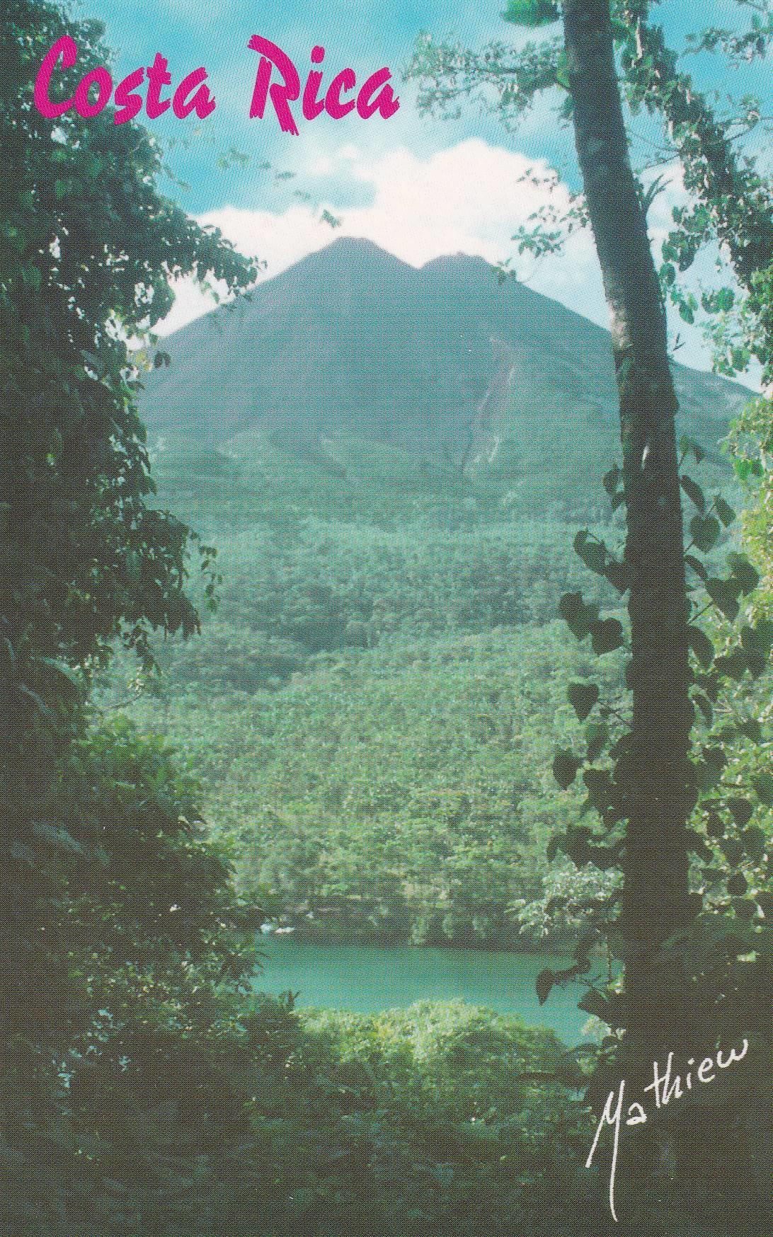 POSTAL B6688: COSTA RICA: VOLCAN ARENAL