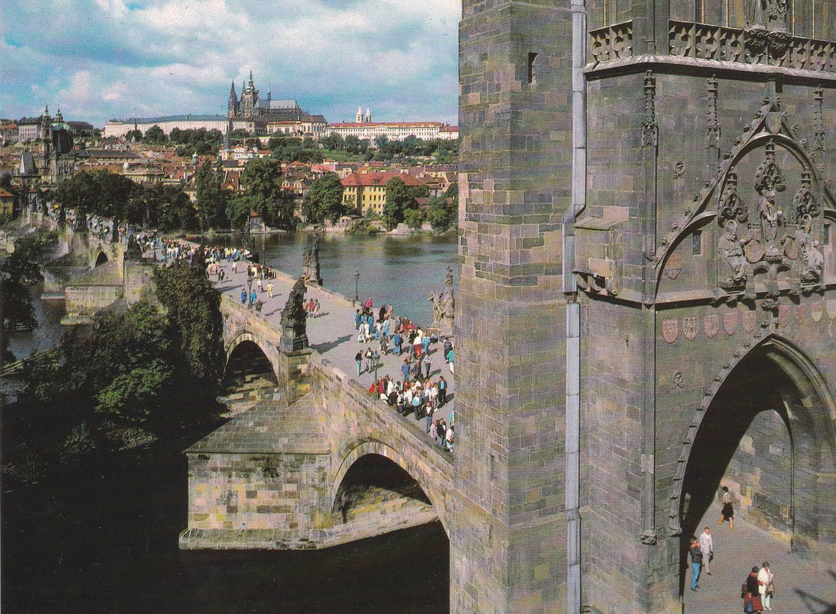 POSTAL B6698: PRAGA: CASTILLO DE PRAGA