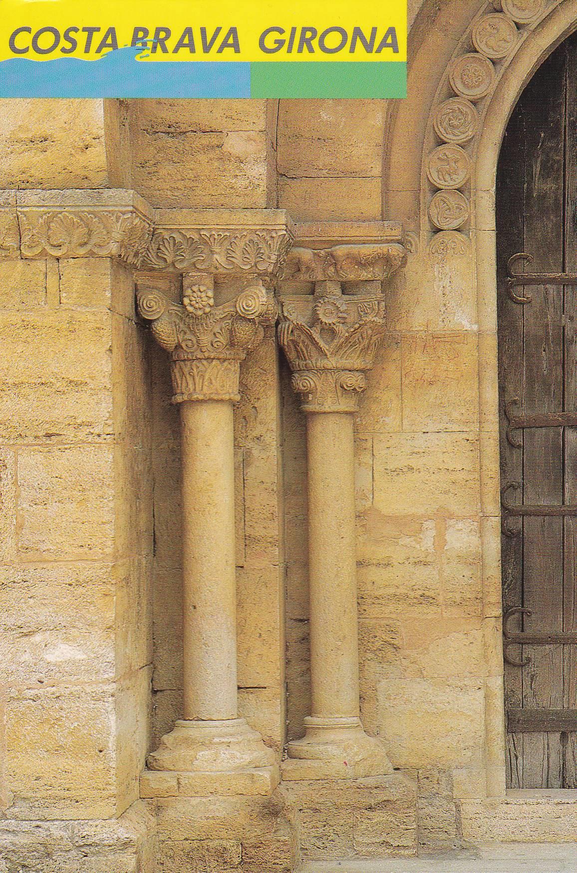 POSTAL B6714: COSTA BRAVA: DETALLE ROMANICO