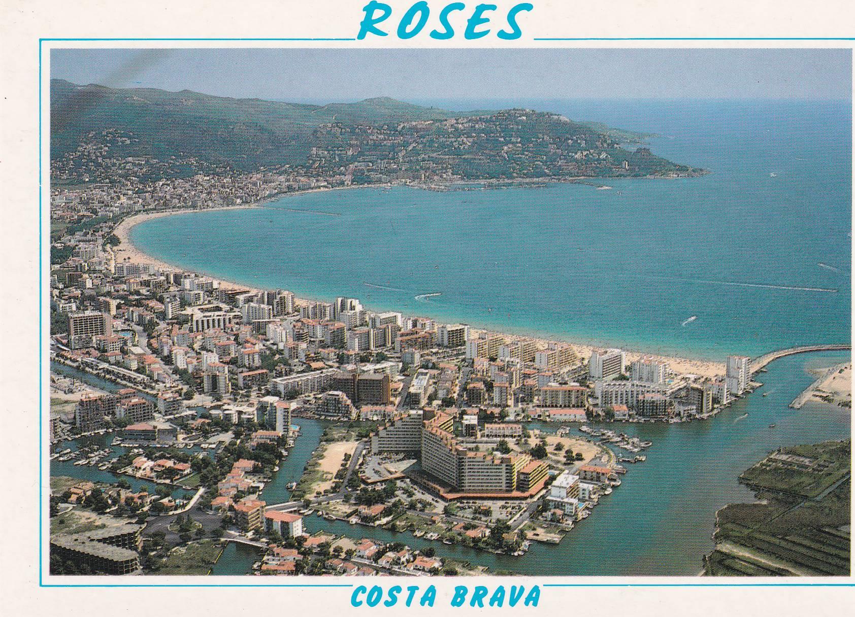 POSTAL B6724: ROSES: VISTA PANORAMICA