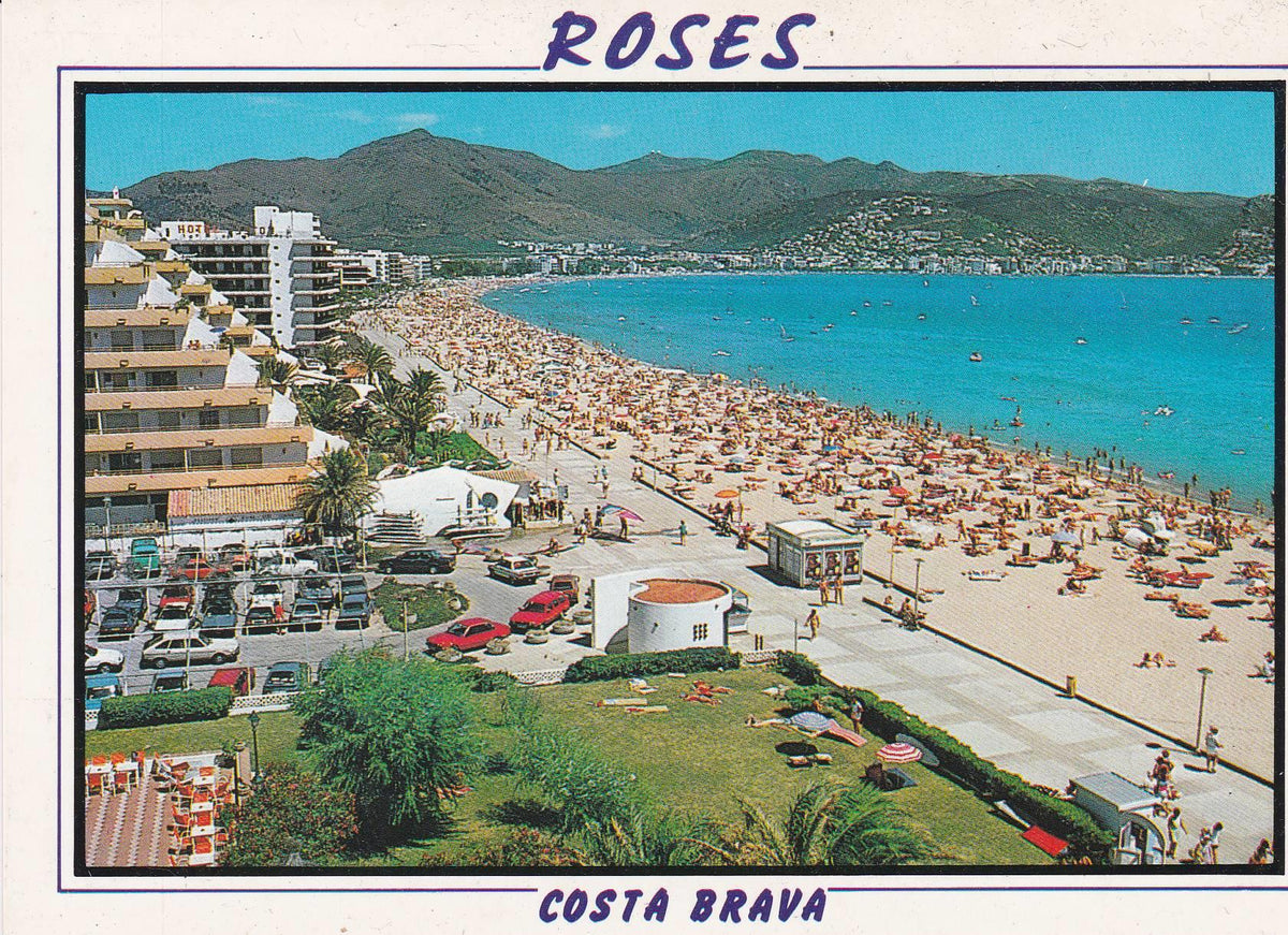 POSTAL B6729: ROSES: PASEO MARITIMO