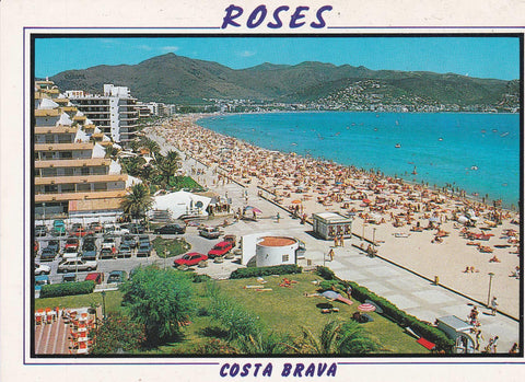 POSTAL B6729: ROSES: PASEO MARITIMO