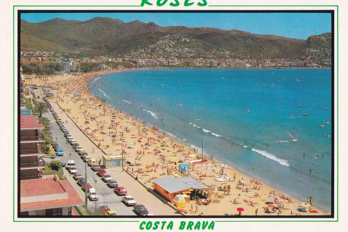 POSTAL B6731: ROSES: LA GRAN PLAYA
