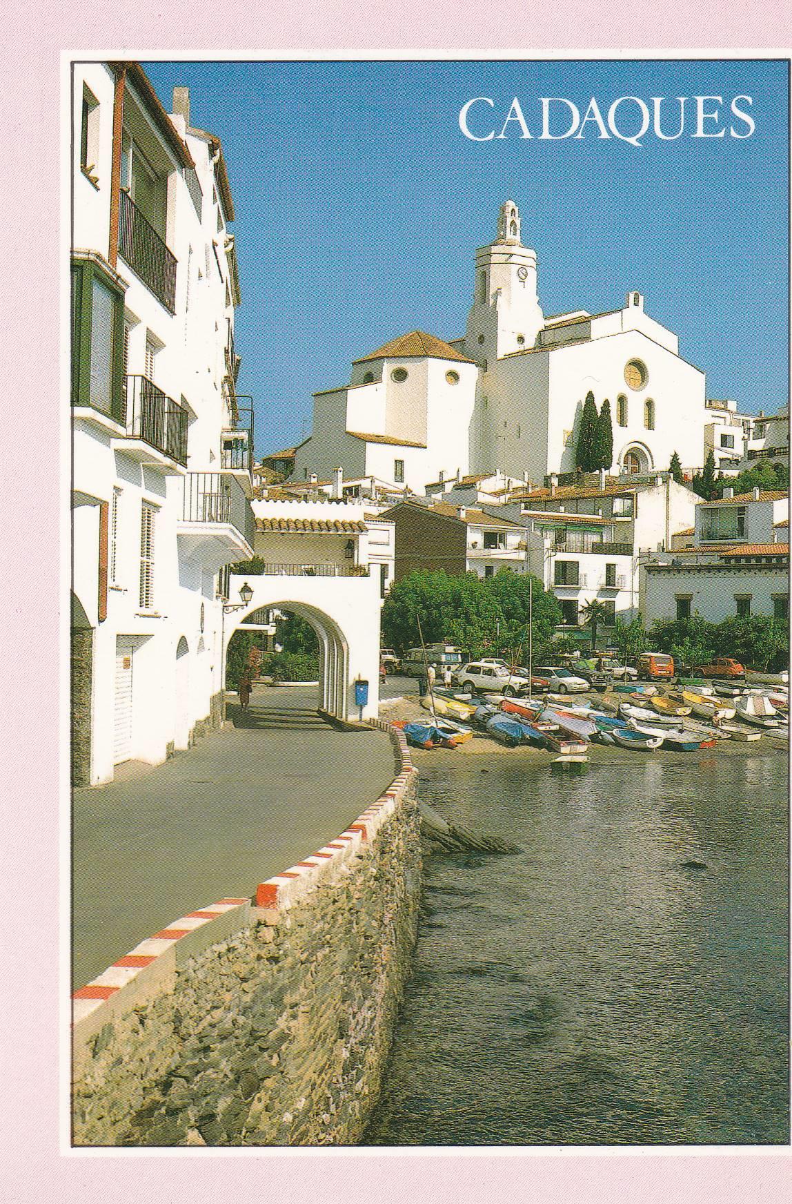 POSTAL B6736: CADAQUES: DETALLE