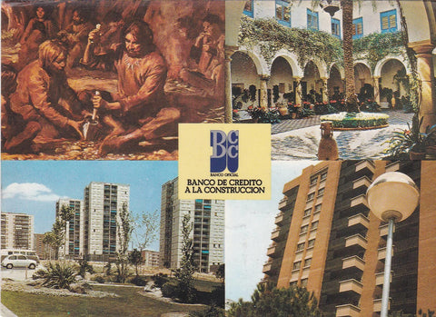 POSTAL B6742: BANCO DE CREDITO A LA CONSTRUCCION. DIFERENTES IMAGENES