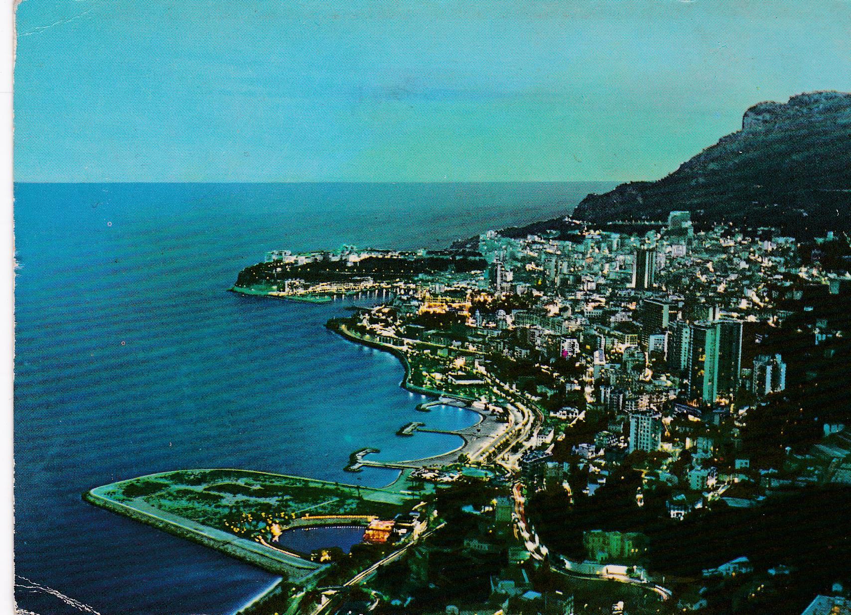 POSTAL B6744: MONACO: GENERAL DE NOCHE