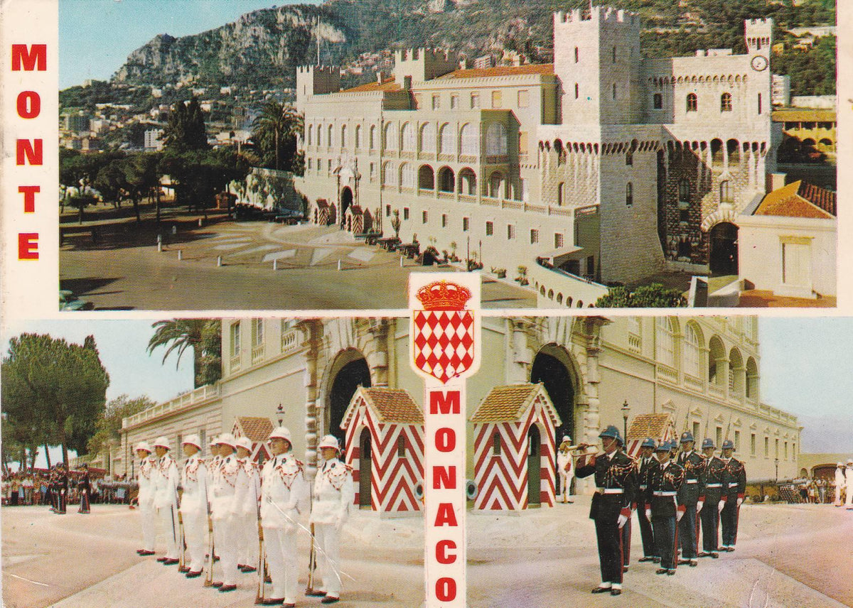 POSTAL B6745: MONACO: EL PALACIO