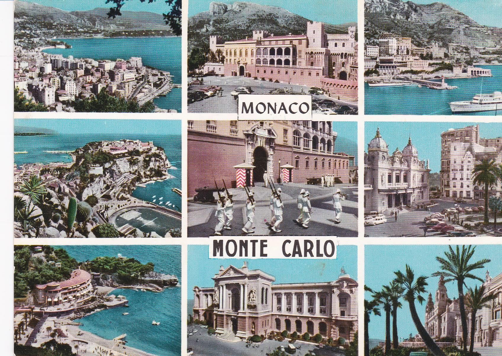 POSTAL B6746: MONACO: DIVERSOS ASPECTOS