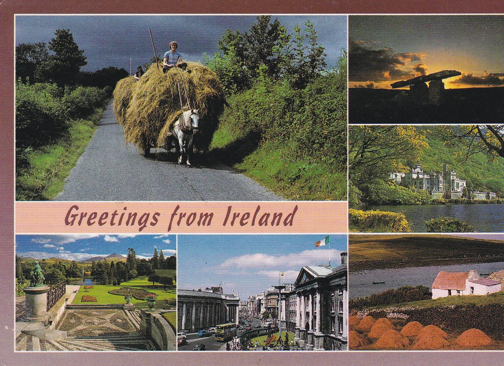 POSTAL B6750: IRLANDA: DIVERSOS ASPECTOS