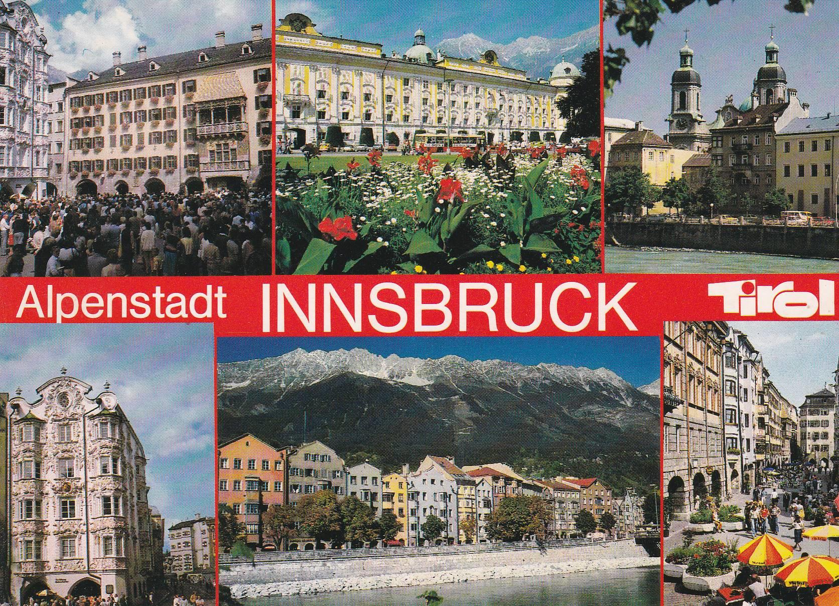 POSTAL B6753: TIROL: INNSBRUCK