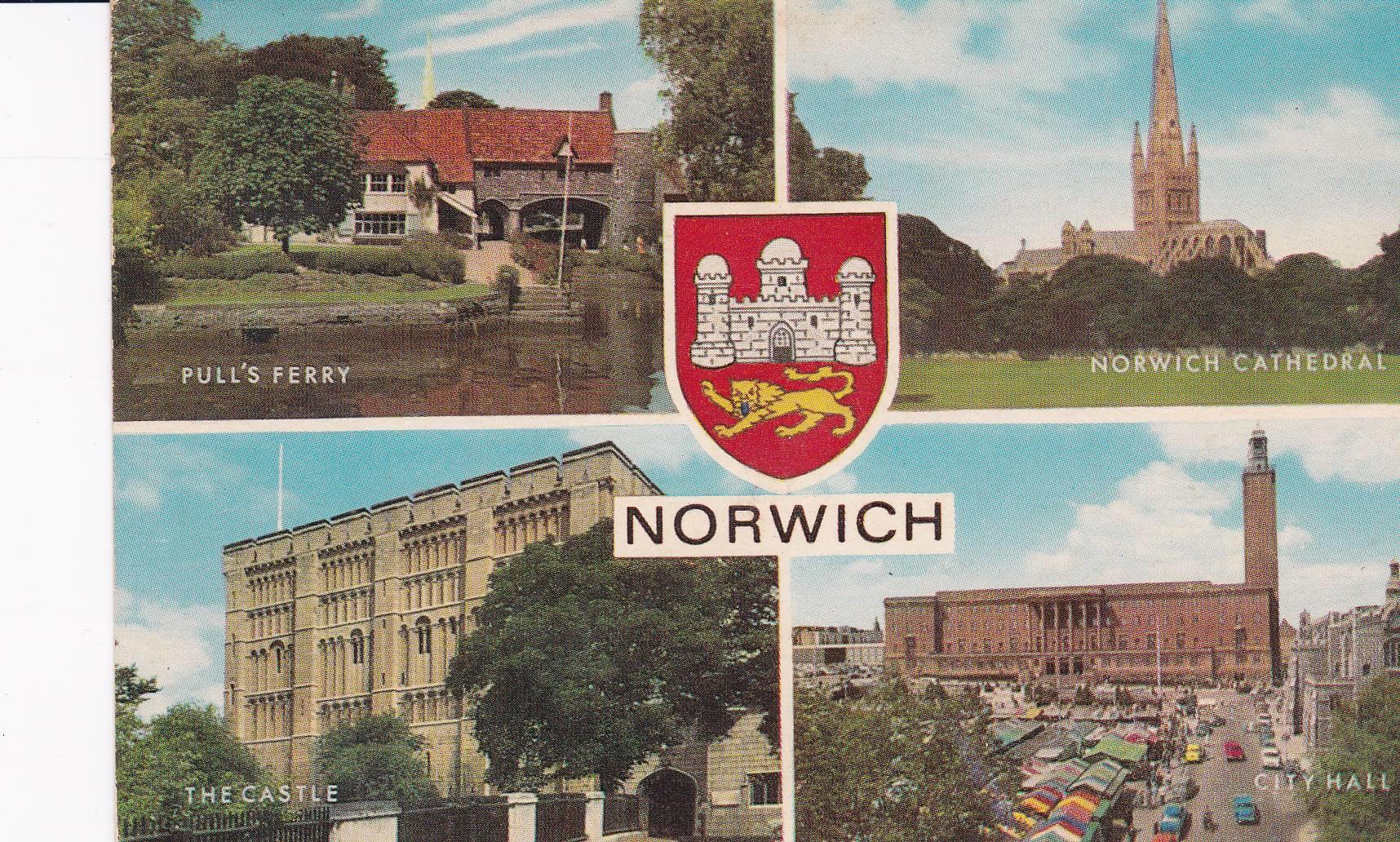 POSTAL B6754: NORWICH: DIVERSOS ASPECTOS