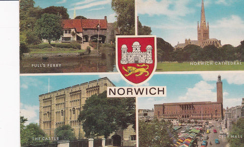 POSTAL B6754: NORWICH: DIVERSOS ASPECTOS