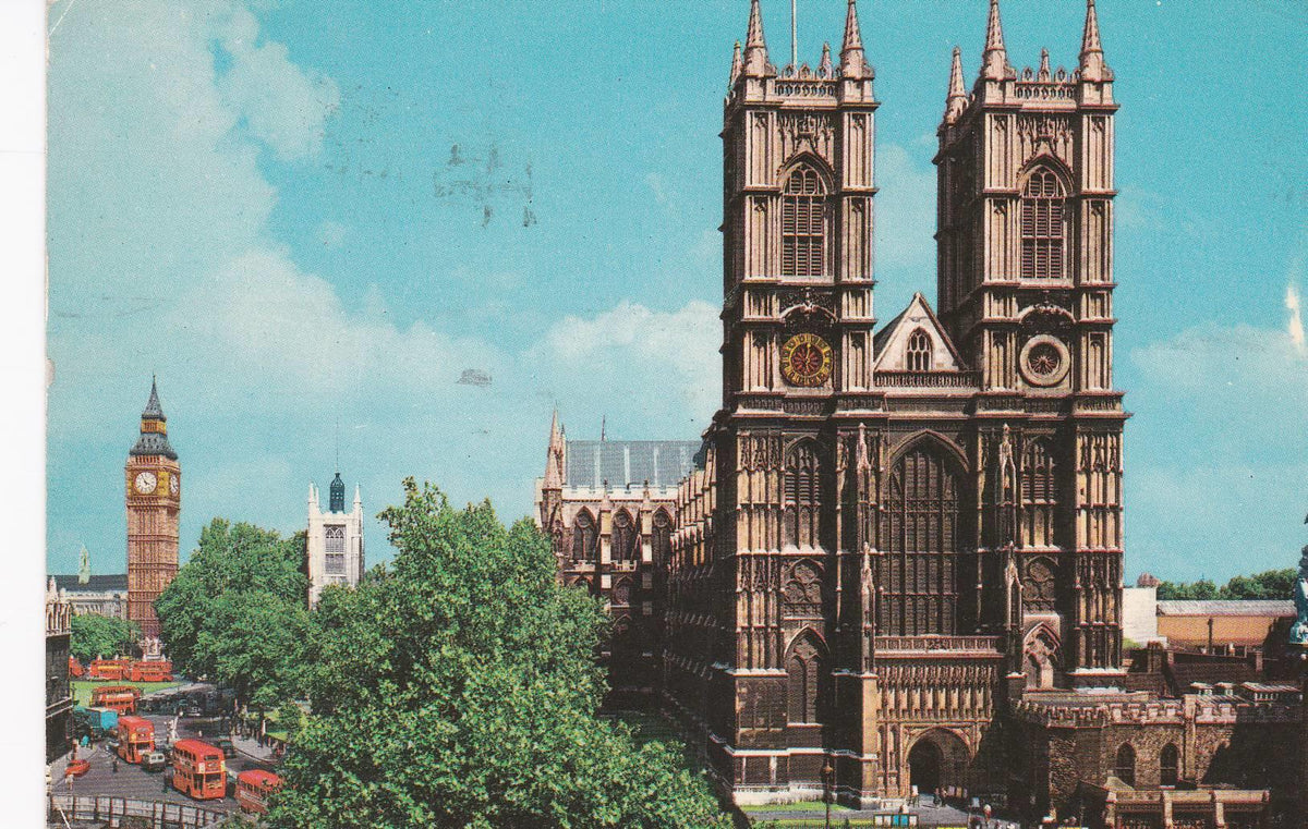 POSTAL B6756: LONDRES: ABADIA WESTMINSTER