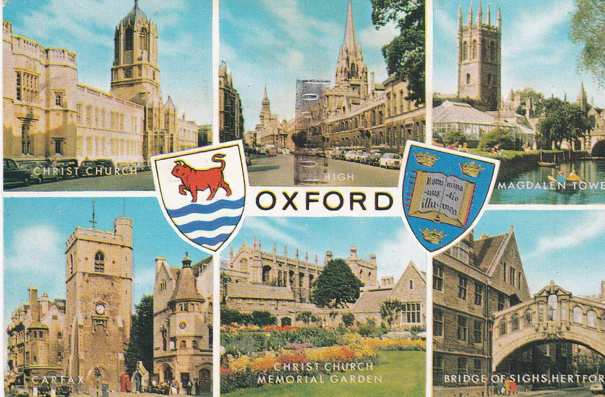 POSTAL B6759: OXFORD COLLEGES