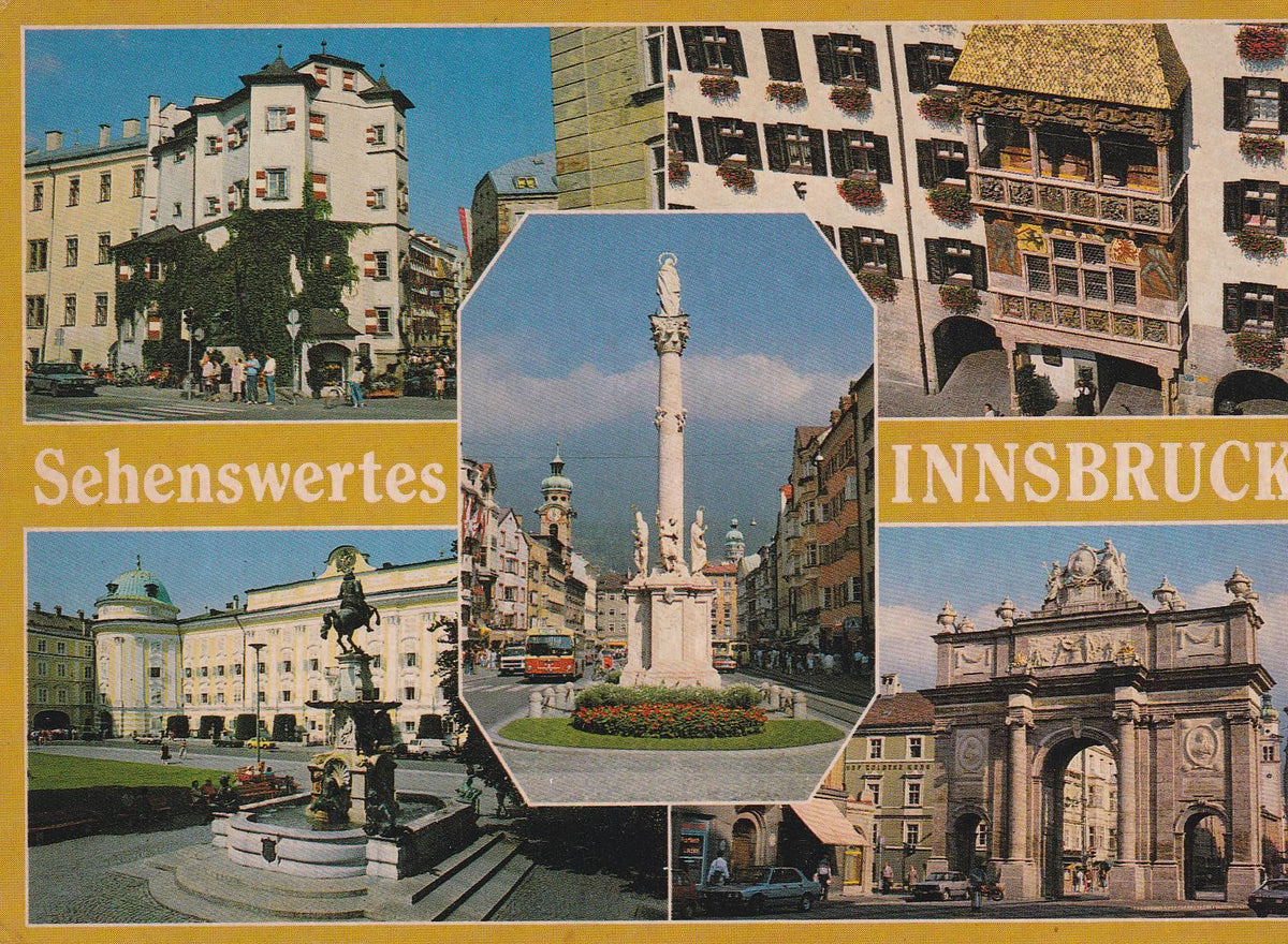 POSTAL B6761: TIROL: INNSBRUCK