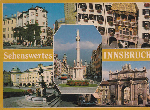 POSTAL B6761: TIROL: INNSBRUCK