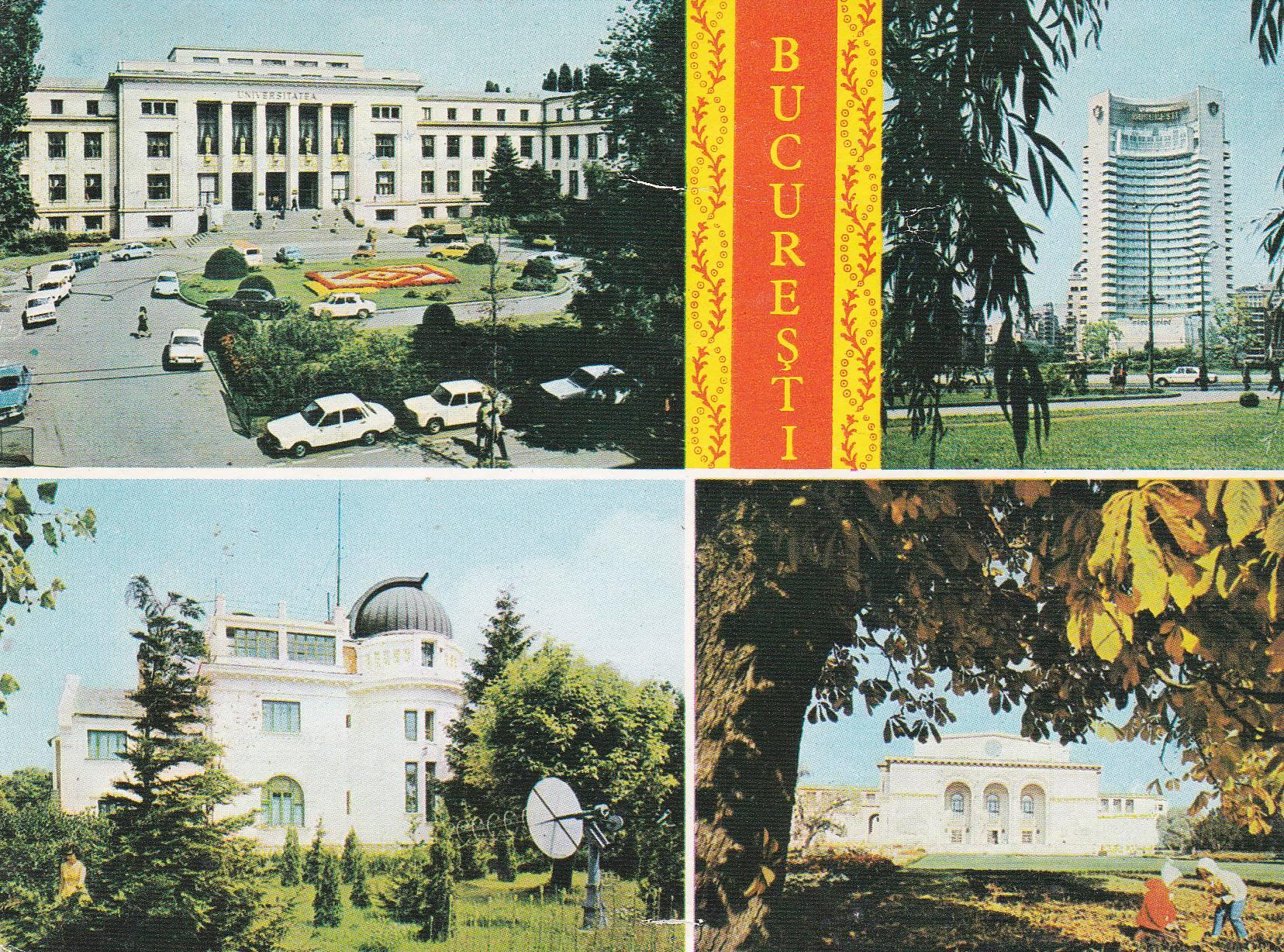POSTAL B6772: BUCAREST: DIVERSOS ASPECTOS