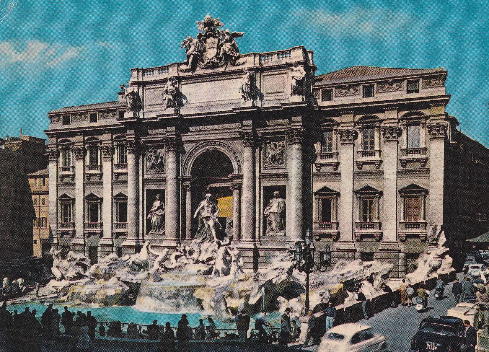 POSTAL B6775: ROMA: FONTANA DI TREVI