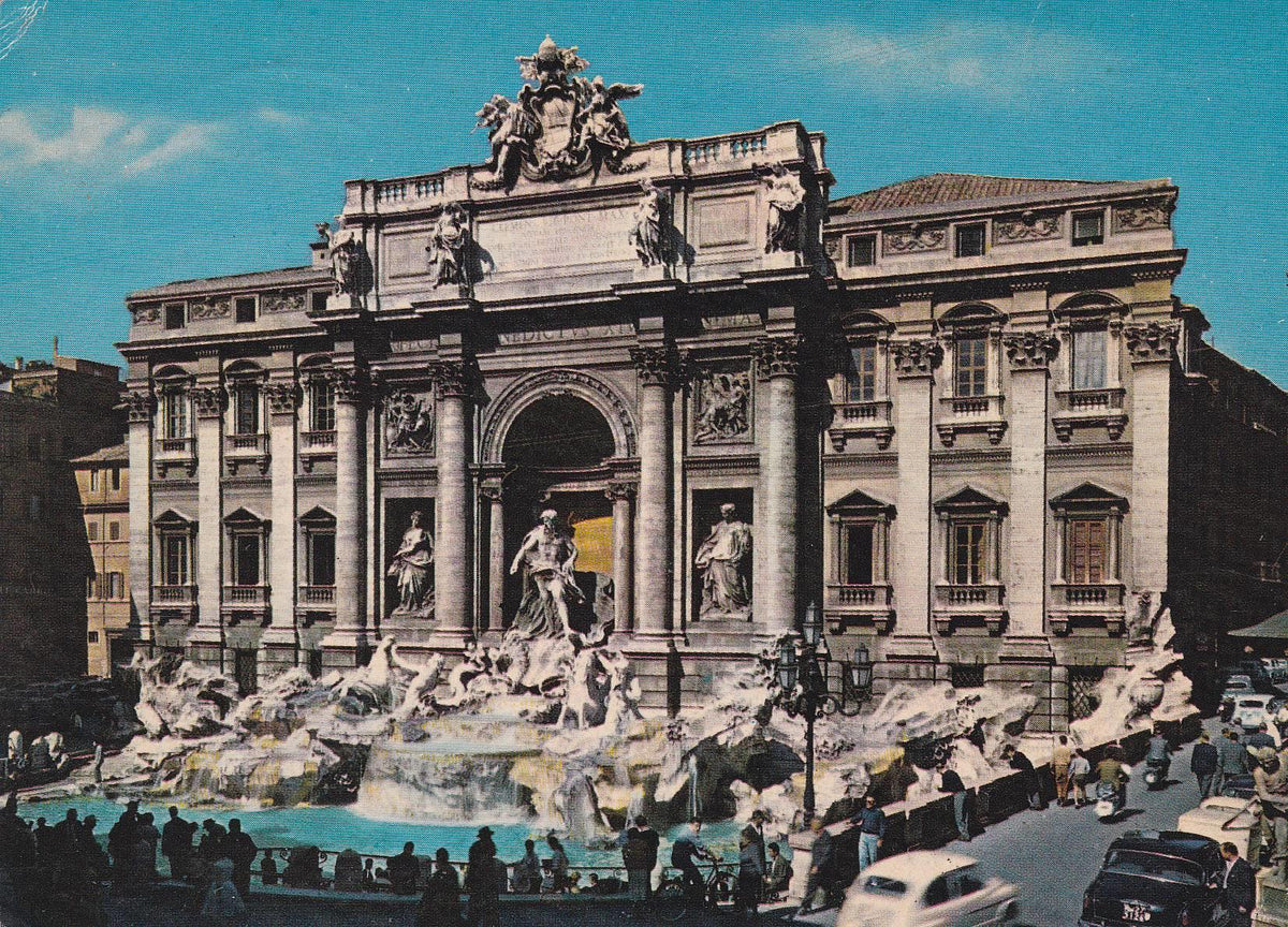 POSTAL B6775: ROMA: FONTANA DI TREVI