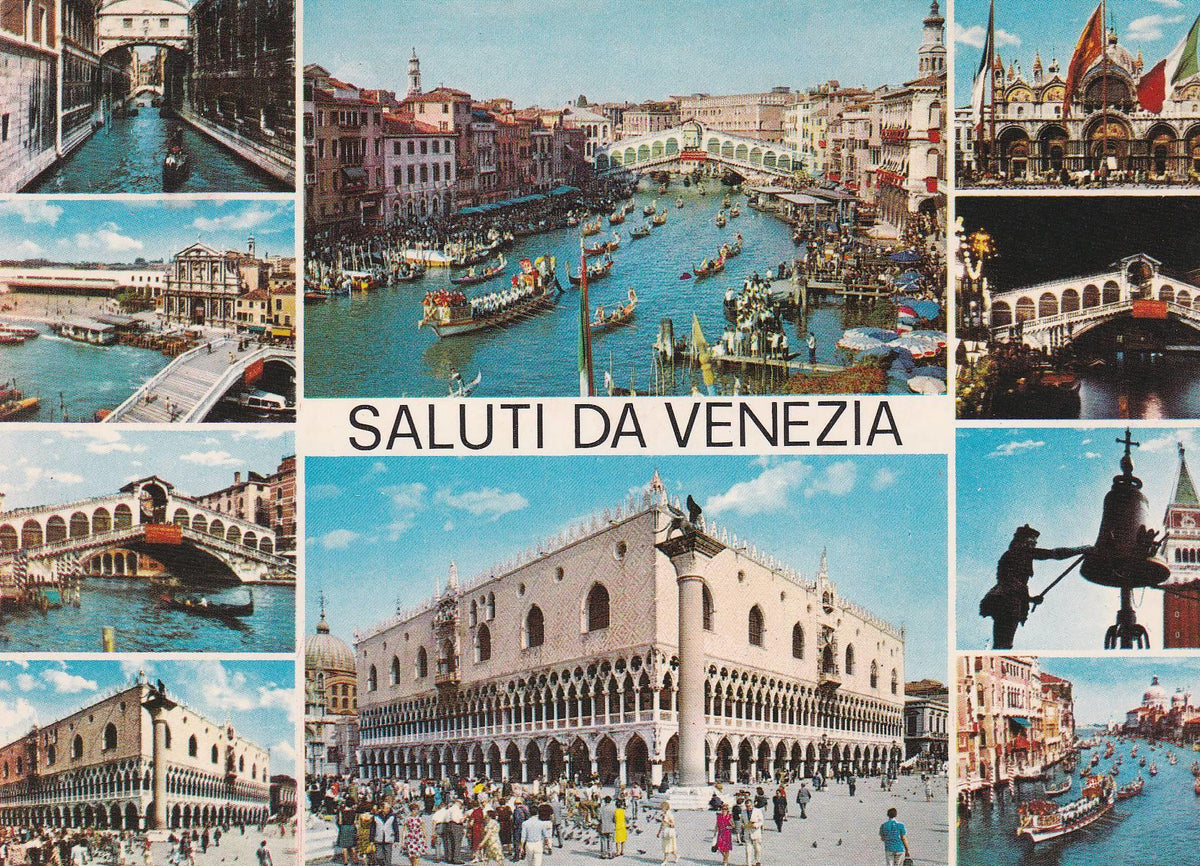 POSTAL B6776: VENECIA: DIVERSOS ASPECTOS