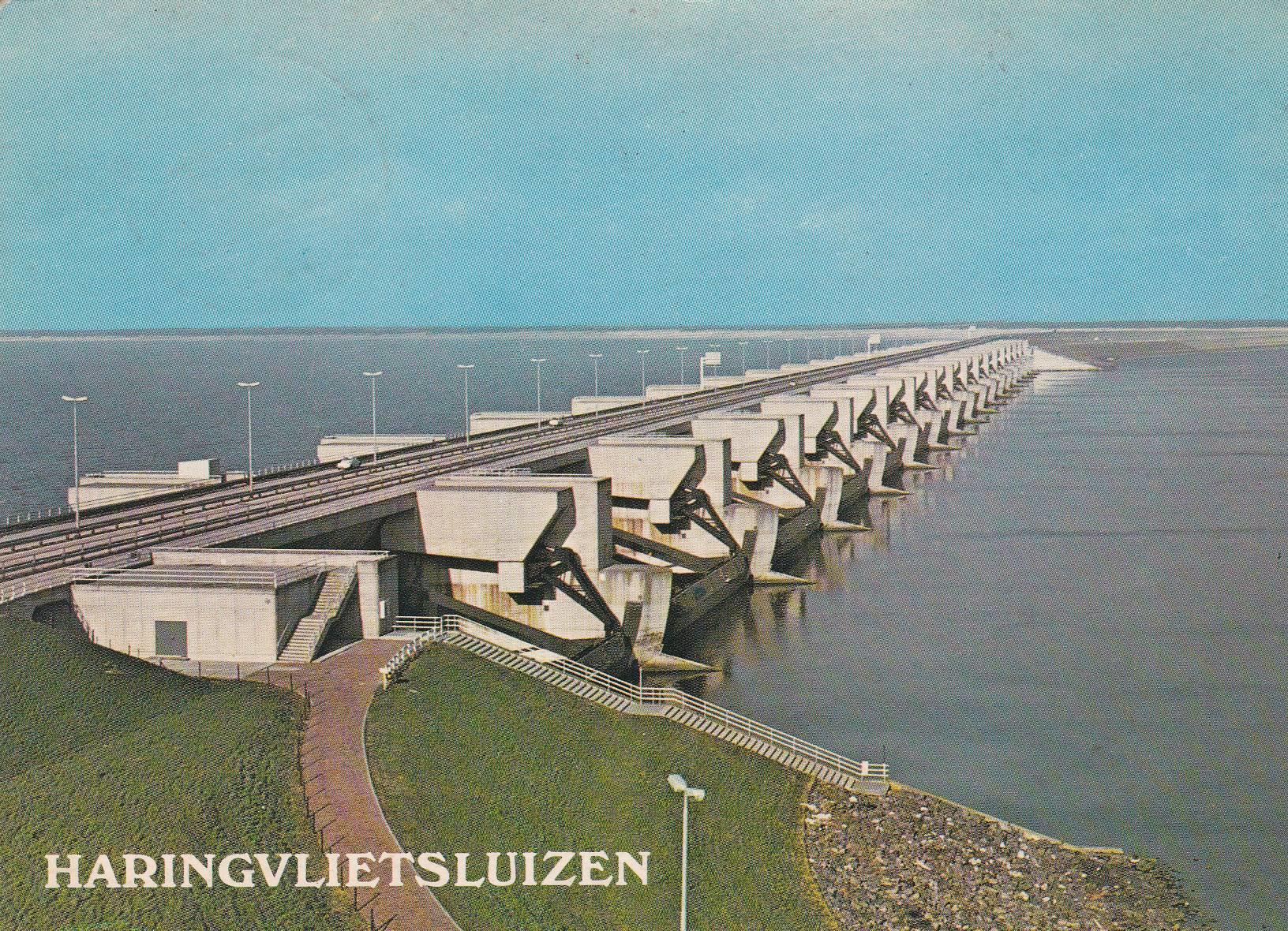 POSTAL B6783: HARINGVLIETSLUIZEN. PRESA DE AGUA