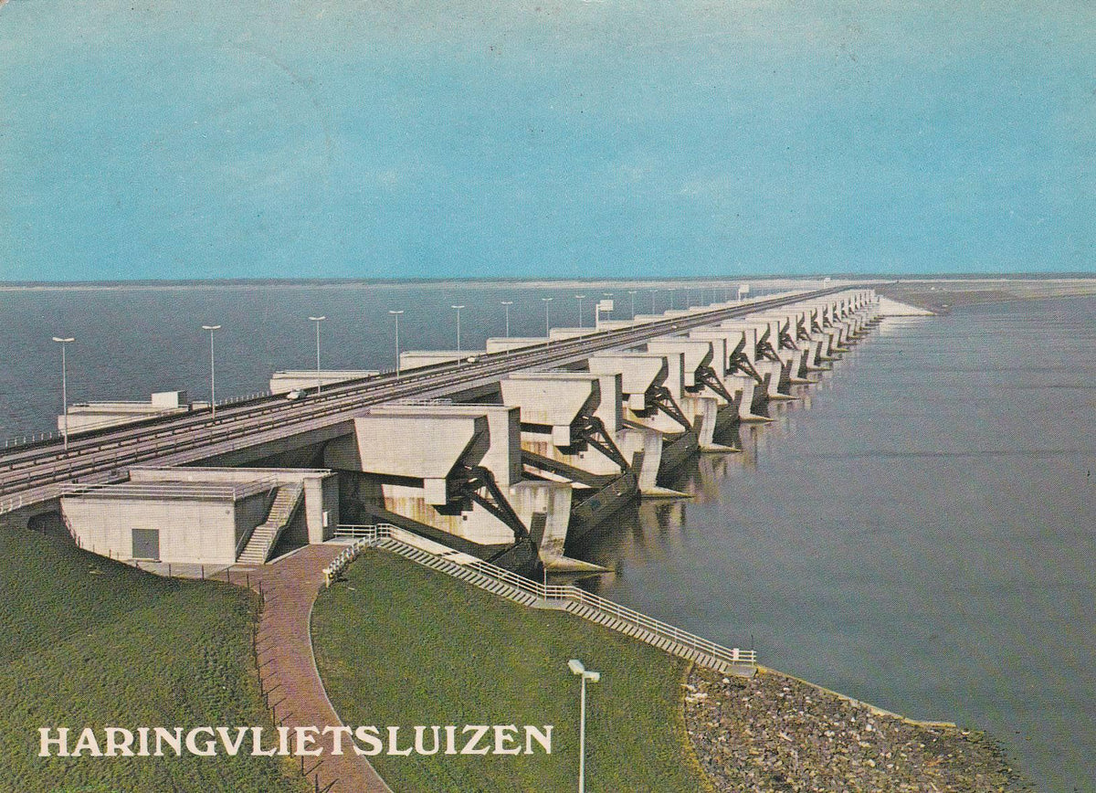 POSTAL B6783: HARINGVLIETSLUIZEN. PRESA DE AGUA