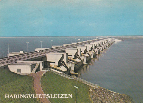 POSTAL B6783: HARINGVLIETSLUIZEN. PRESA DE AGUA
