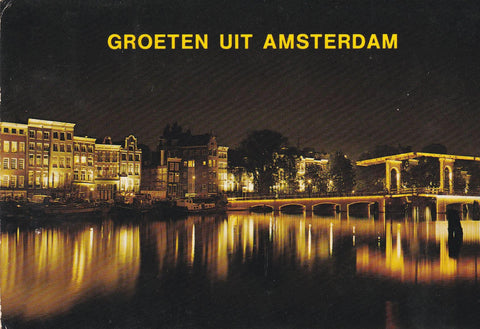 POSTAL B6784: AMSTERDAM: SKINNY BRIDGE