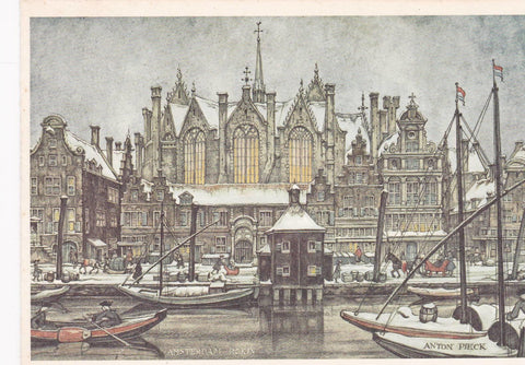 POSTAL B6789: HOLANDA: PINTURA RIJAM VERKOOP