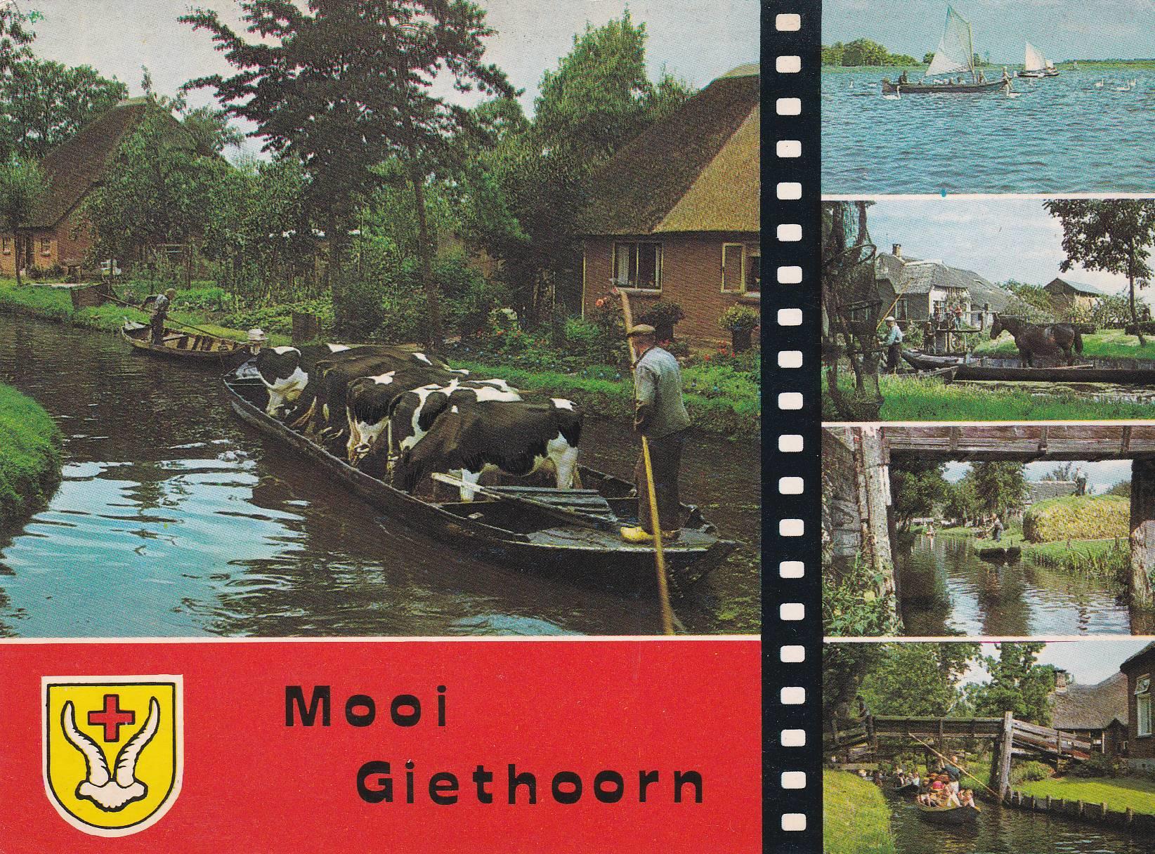 POSTAL B6790: HOLANDA: MOOI GIETHOORN