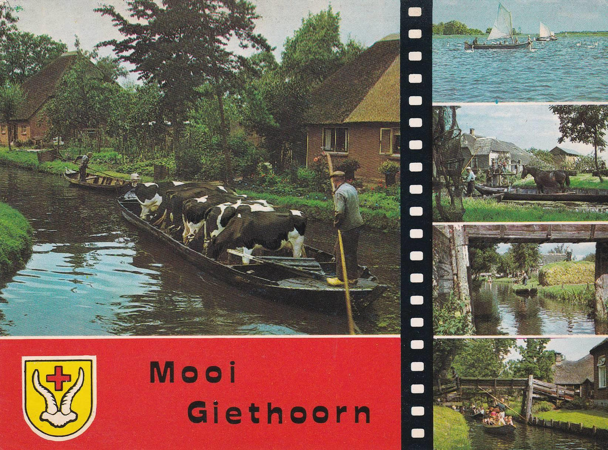 POSTAL B6790: HOLANDA: MOOI GIETHOORN