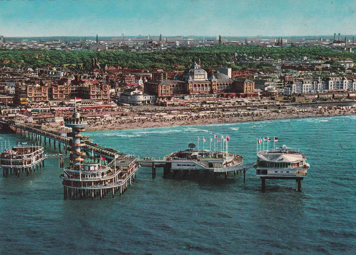 POSTAL B6792: HOLANDA: LA HAYA.VISTA AEREA