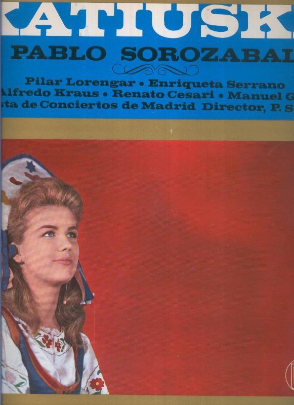 Disco LP: Katiuska de Pablo Sorozabal