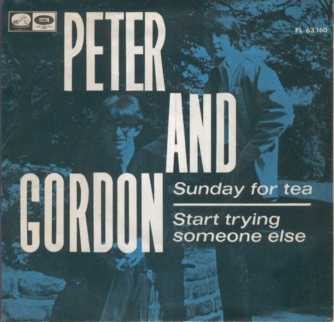 Disco Vinilo 45rpm: PETER AND GORDON - Sunday for tea