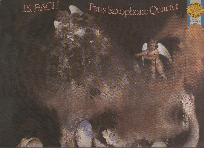 Disco Vinilo LP: JS BACH - Paris Saxophone Quartet