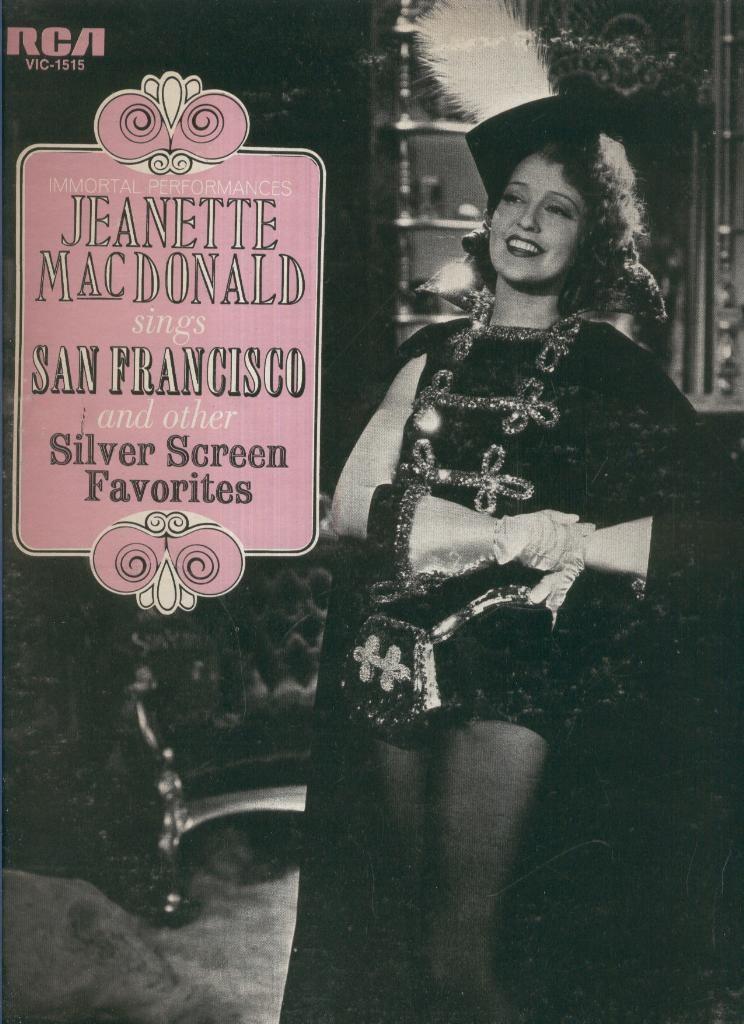 Disco LP: JEANETTE MAC DONALD - Immortal Performances