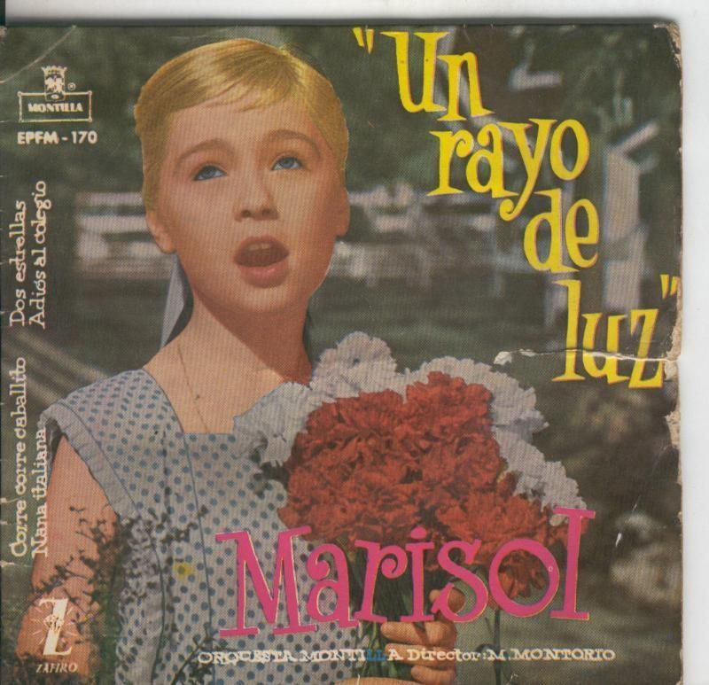 Disco de 45 r.p.m: Marisol: Un rayo de luz