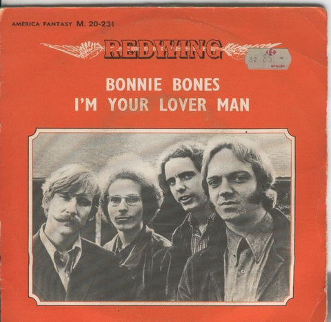 Disco de 45 r.p.m: Redwing: Bonnie Bones y I,m your lover man