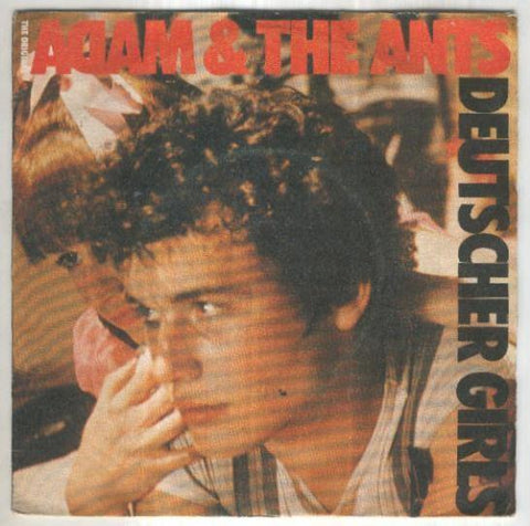 Disco 45 r.p.m: ADAM AND THE ANTS - Deutscher Girls (EG)