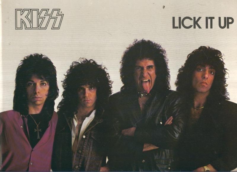 DISCO LP: KISS Lick it up